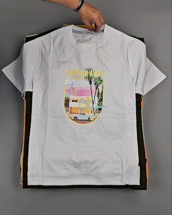 Фотография  713 - Футболки мужские C-3141 (MEN T-shirt Sorbino) #4,8 кг, ЛОТ №8835 оптом в Майкопе и Адыгее