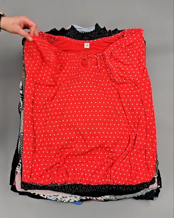 Фотография  858 - Блузки S#25 кг, ЛОТ № ВК0083 оптом в Майкопе и Адыгее