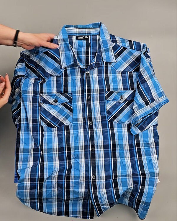 Фотография  431 - Рубашки к/р#25 кг, ЛОТ № ВК0095 оптом в Майкопе и Адыгее