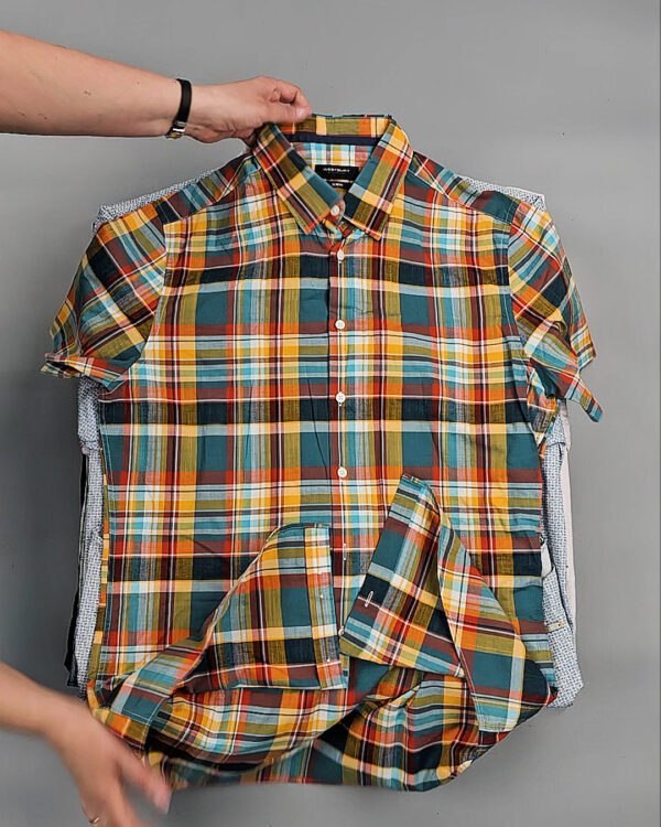 Фотография  669 - Рубашки к/р#25 кг, ЛОТ № ВК0095 оптом в Майкопе и Адыгее