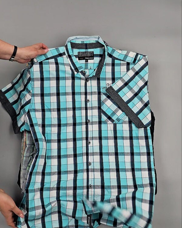 Фотография  134 - Рубашки к/р#25 кг, ЛОТ № ВК0095 оптом в Майкопе и Адыгее