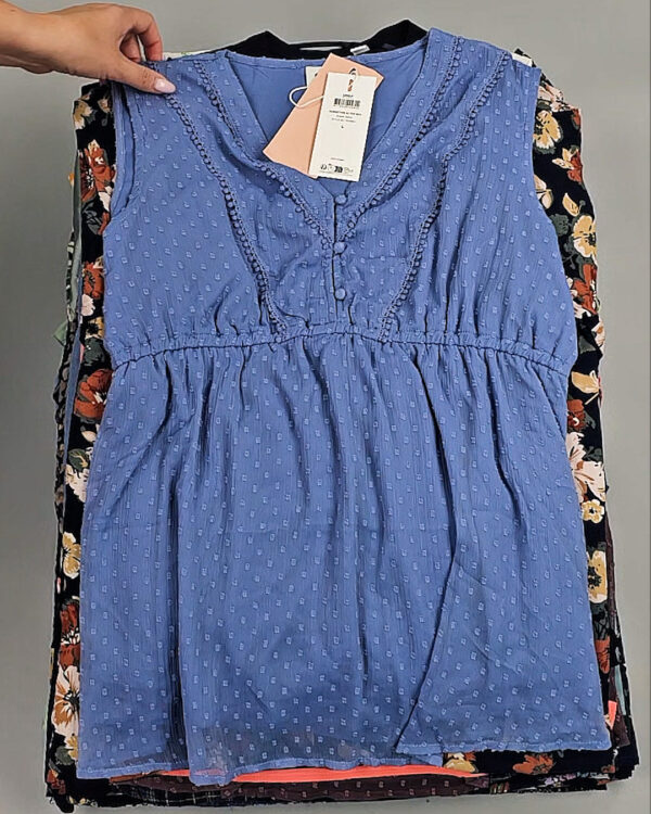 Фотография  516 - Блузки+Джемпера Bestseller Summer 045 B#8,5 кг, ЛОТ №9039 оптом в Майкопе и Адыгее