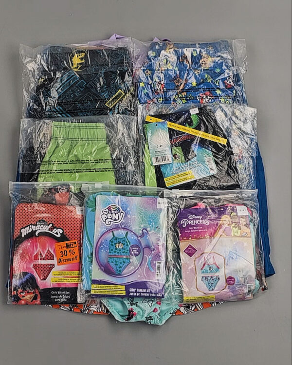 Фотография  974 - Купальники LIDL Kids#3 кг, ЛОТ №8966 оптом в Майкопе и Адыгее