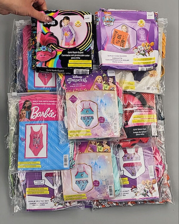 Фотография  542 - Купальники LIDL Kids#3 кг, ЛОТ №8963 оптом в Майкопе и Адыгее