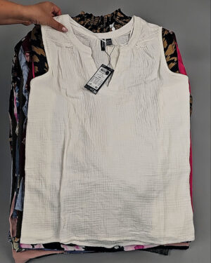 Фотография 448 - Блузки+Джемпера Bestseller Summer 045 B#8,5 кг, ЛОТ №9040 оптом в Майкопе и Адыгее