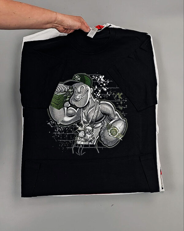 Фотография  567 - Футболки м/ж (Printed T-Shirts New)#5 кг, ЛОТ №8904 оптом в Майкопе и Адыгее