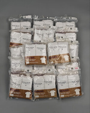 Купить Футболка белая муж Корея 085#5 кг оптом в Майкопе и Адыгее