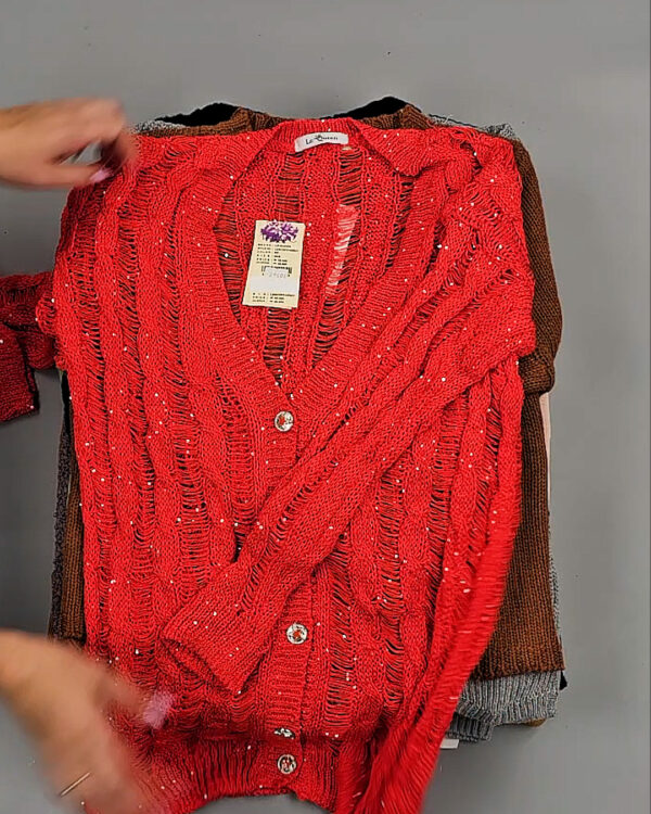 Фотография  980 - Джемпера Корея 085#7 кг, ЛОТ СТ-9412 оптом в Майкопе и Адыгее