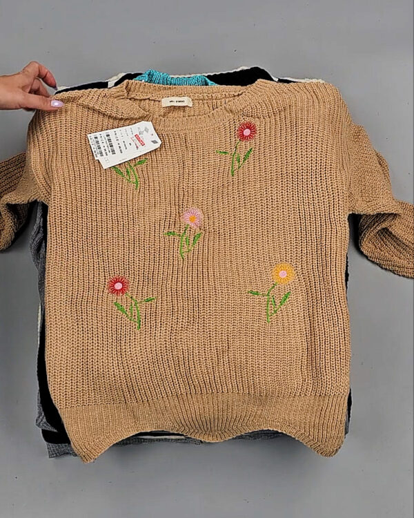 Фотография  715 - Джемпера Корея 085#7 кг, ЛОТ СТ-9414 оптом в Майкопе и Адыгее