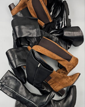 Купить Сапоги Италия #7 шт, ЛОТ СТ-9678 оптом в Майкопе и Адыгее