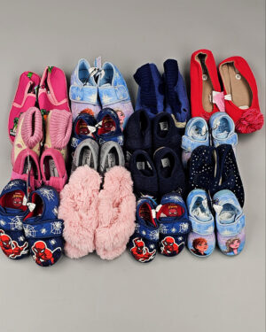 Купить Обувь домашняя дети СТОК 065#3,3 кг, ЛОТ СТ-9728 оптом в Майкопе и Адыгее