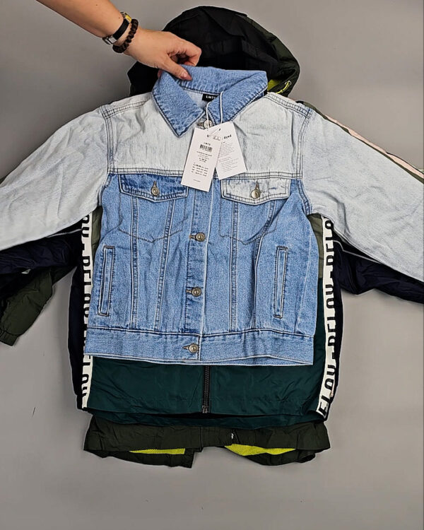 Фотография  844 - Ветровки СТОК дети 065#5 кг, ЛОТ СТ-9725 оптом в Майкопе и Адыгее