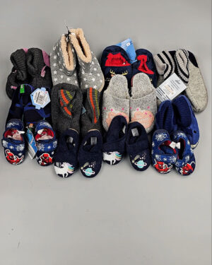 Фотография  470 - Обувь домашняя дети СТОК 065#3,2 кг, ЛОТ СТ-9727 оптом в Майкопе и Адыгее