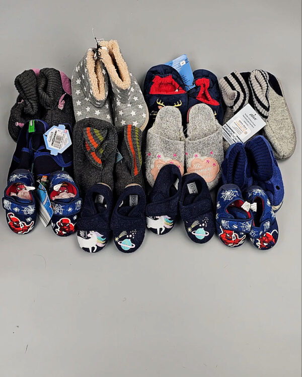 Фотография  836 - Обувь домашняя дети СТОК 065#3,2 кг, ЛОТ СТ-9727 оптом в Майкопе и Адыгее