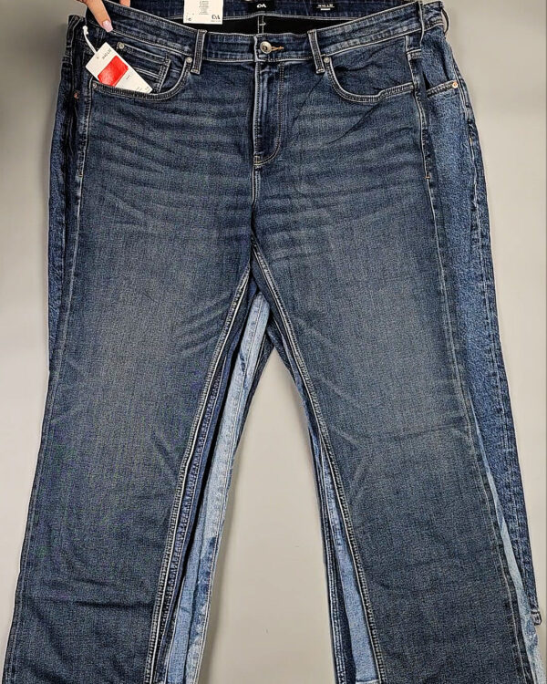 Фотография  843 - Джинсы C&A ж/м#10 кг, ЛОТ СТ-9861 оптом в Майкопе и Адыгее