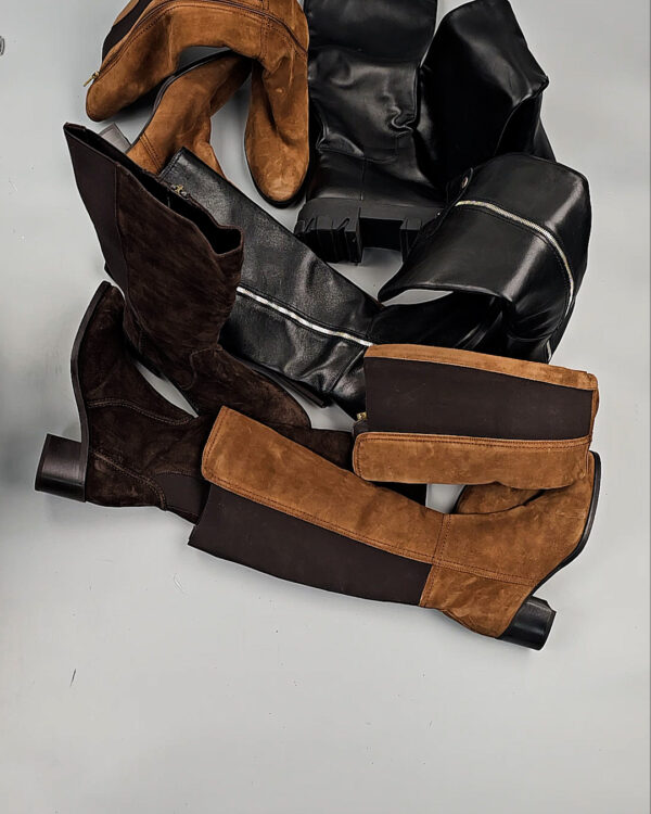 Фотография  905 - Сапоги Италия #7 шт, ЛОТ СТ-9680 оптом в Майкопе и Адыгее