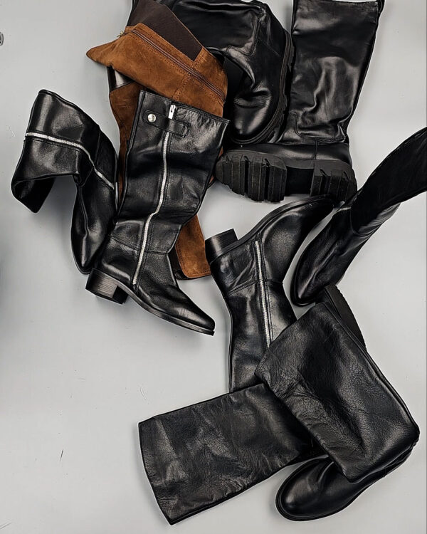 Фотография  687 - Сапоги Италия #7 шт, ЛОТ СТ-9681 оптом в Майкопе и Адыгее