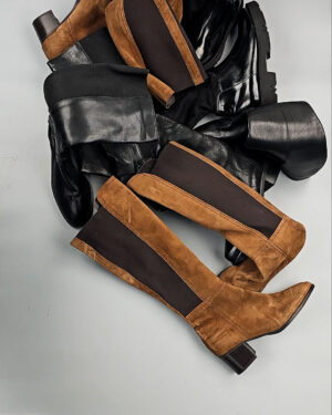 Фотография  817 - Сапоги Италия #7 шт, ЛОТ СТ-9678 оптом в Майкопе и Адыгее