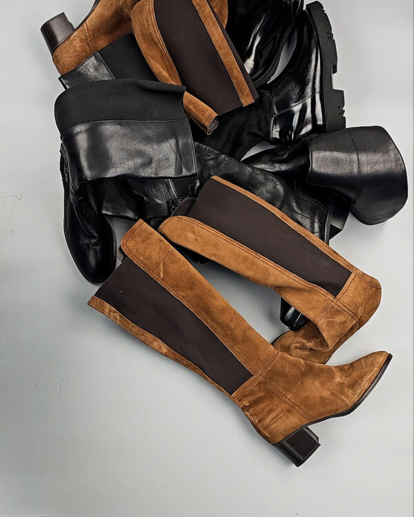 Фотография  476 - Сапоги Италия #7 шт, ЛОТ СТ-9678 оптом в Майкопе и Адыгее