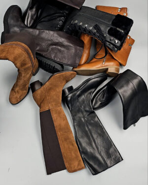 Фотография  507 - Сапоги Италия #7 шт, ЛОТ СТ-9679 оптом в Майкопе и Адыгее