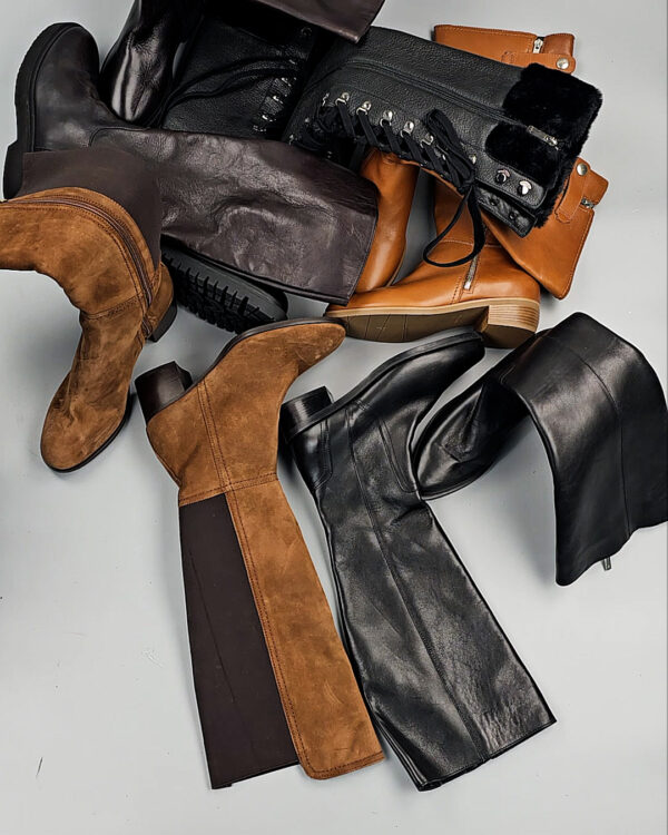 Фотография  211 - Сапоги Италия #7 шт, ЛОТ СТ-9679 оптом в Майкопе и Адыгее
