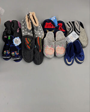 Фотография  865 - Обувь домашняя дети СТОК 065#3,2 кг, ЛОТ СТ-9727 оптом в Майкопе и Адыгее