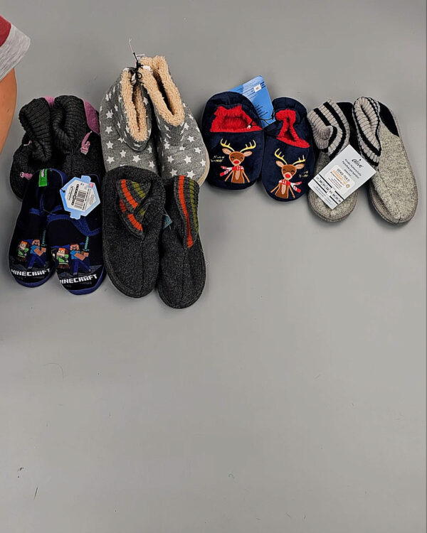 Фотография  200 - Обувь домашняя дети СТОК 065#3,2 кг, ЛОТ СТ-9727 оптом в Майкопе и Адыгее