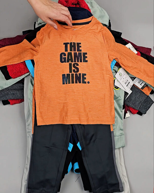 Фотография  872 - Спортивные костюмы дети CAN#6 кг, ЛОТ СТ-9737 оптом в Майкопе и Адыгее