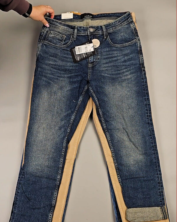 Фотография  858 - Джинсы BLEND HE 075#10 кг, ЛОТ СТ-9855 оптом в Майкопе и Адыгее