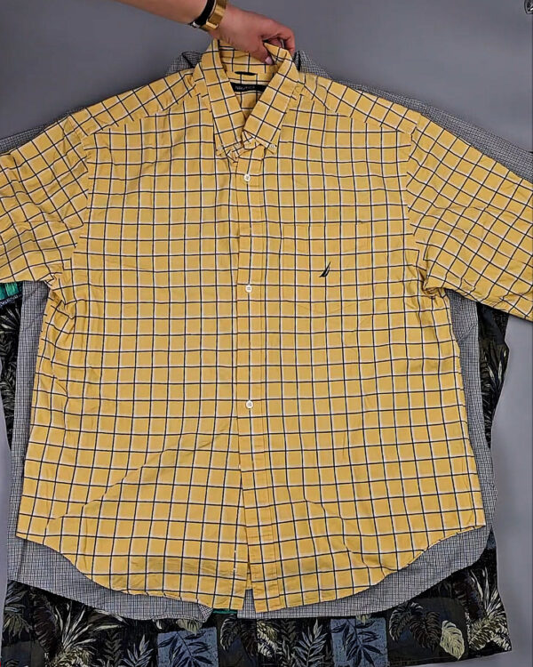 Фотография  495 - Рубашки (Oversize Man Shirts Premium)#20,3 кг, ЛОТ СХ-0242 оптом в Майкопе и Адыгее