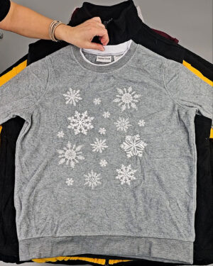 Фотография  858 - Толстовки флис м/ж (Adult Fleece Tops Pr/Lux)#18 кг, ЛОТ СХ-0263 оптом в Майкопе и Адыгее