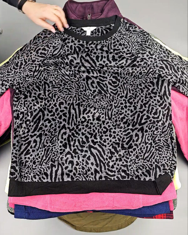 Фотография  817 - Толстовки флис м/ж (Adult Fleece Tops Pr/Lux)#18 кг, ЛОТ СХ-0262 оптом в Майкопе и Адыгее