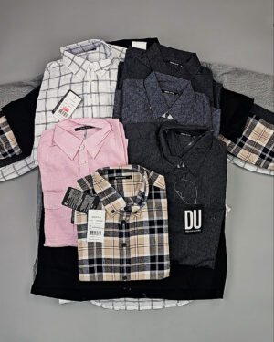 Рубашки муж Корея 115 - Сток оптом